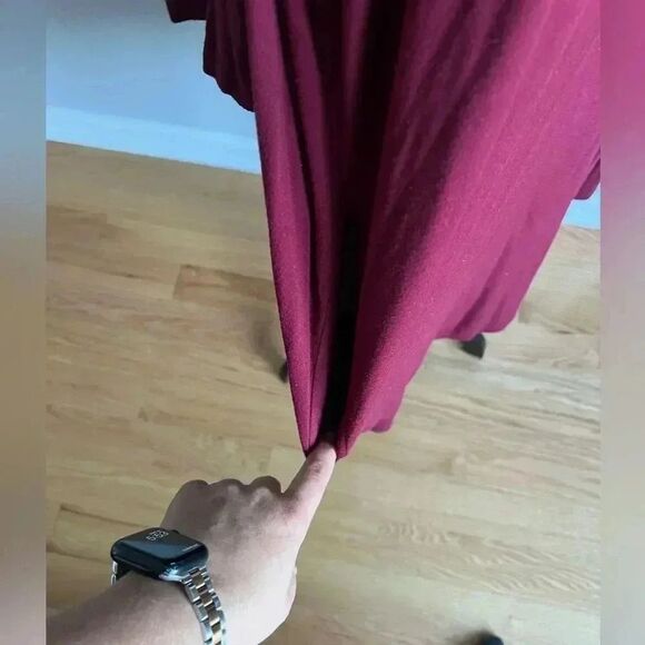 Almost Pink brand Red tunic with pockets and long sleeve - Picture 2 of 10